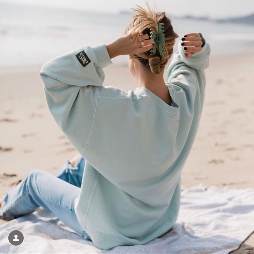 Daily Drills Women's SURF oversized terry sweatshirt